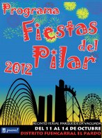 Programa fiestas Barrio del Pilar 2012