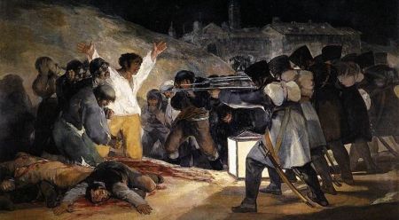 "Fusilamientos del 3 de mayo" o "Fusilamientos de la Moncloa" de Francisco de Goya