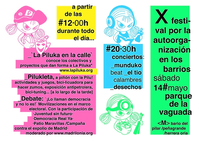 X Festival por la autoorganización de los barrios