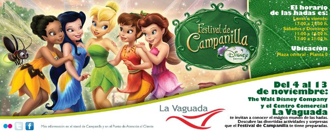 Festival de Campanilla en La Vaguada del 4 al 13 de noviembre de 2010