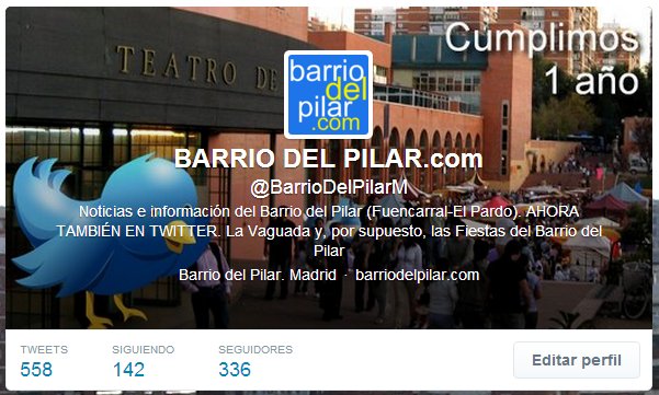Twitter 1 año
