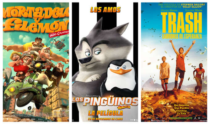 Estrenos de la semana en los Cines La Vaguada el 28 de noviembre de 2014