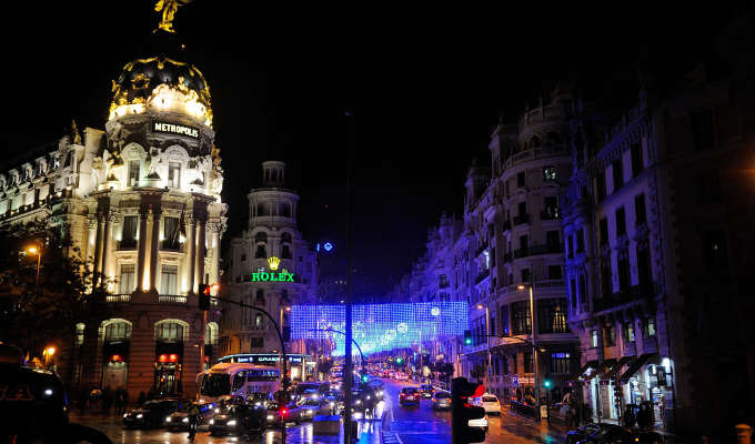 Iluminación Madrid Navidad 2014-2015