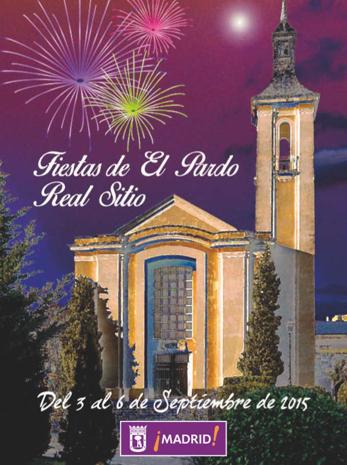 Cartel de las Fiestas de El Pardo 2015