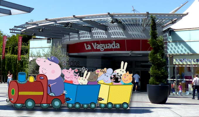 Peppa Pig visita La Vaguada
