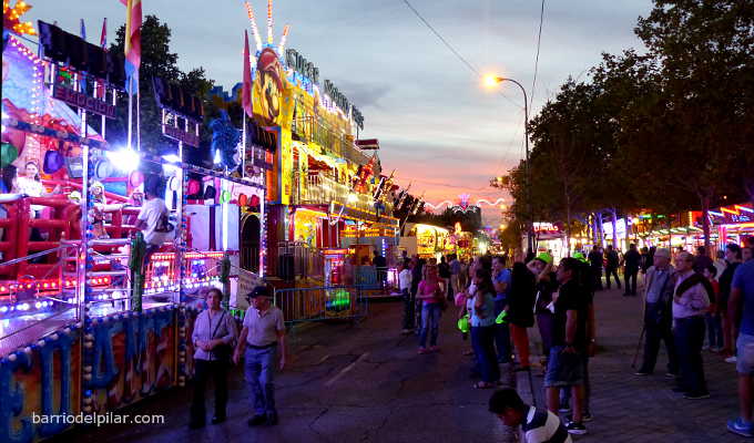 Feria de las Fiestas del Barrio del Pilar 2016